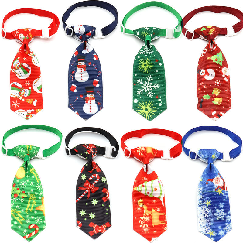 New Christmas Pet Tie Bowtie