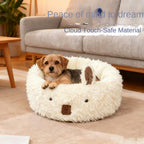 Dog Bed Winter Warm Half-Enclosed Dog Bed Pet Nest Dog Pad Pet Dog House Pet Bed Pet Enclosure