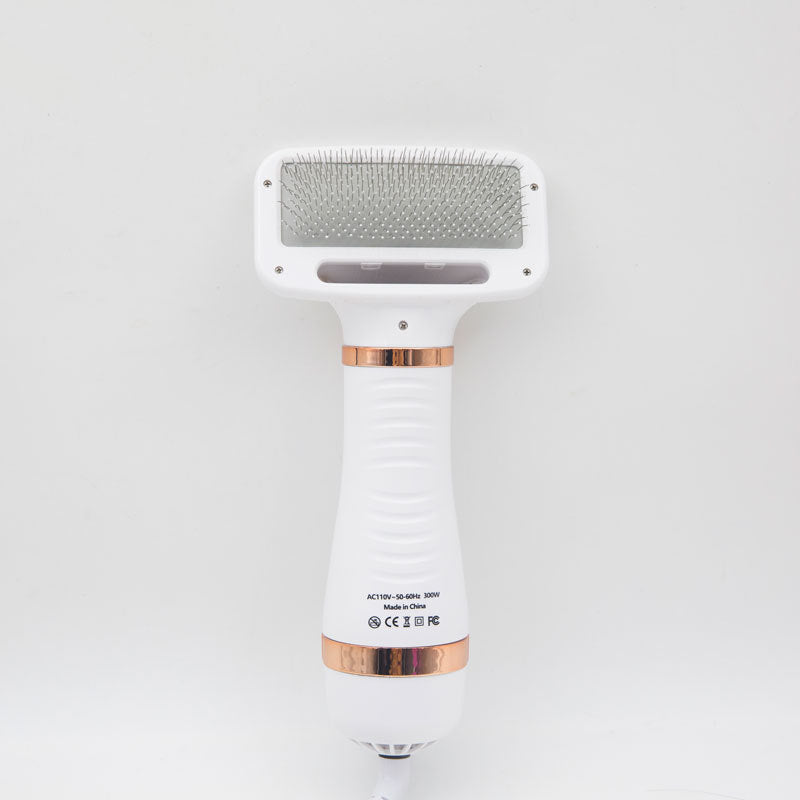 Two-in-One Pet Hot Air Comb Pet Hair Dryer Blowing Hair Cleaning