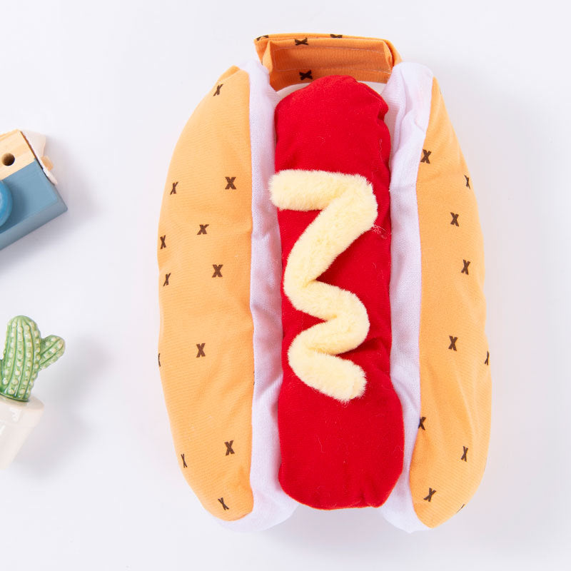 Pet Clothes Are Funny Take a Knife Transform Into a Pet Dog
