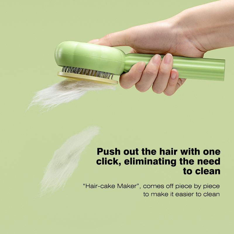 New Sunflower Pet Comb Cat Comb Pet Brush Pet Self-Cleaning Needle