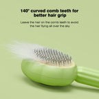 New Sunflower Pet Comb Cat Comb Pet Brush Pet Self-Cleaning Needle
