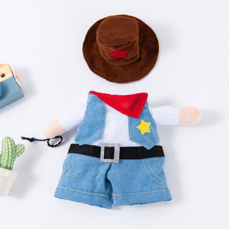 Pet Clothes Are Funny Take a Knife Transform Into a Pet Dog