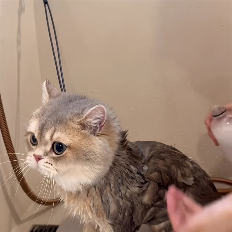 Pet Bath Fixator: For cat/dog bathing, trimming & grooming. Prevents pets from escaping. Essential pet supplies.