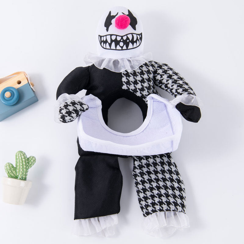 Pet Clothes Are Funny Take a Knife Transform Into a Pet Dog