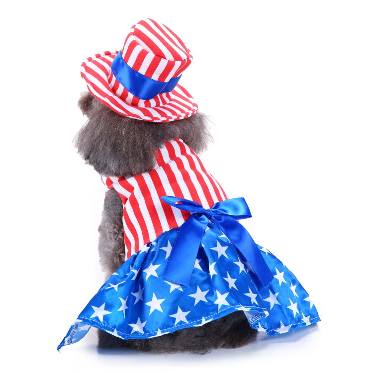 Pet clothes Christmas pet supplies outdoor dog walking clothes