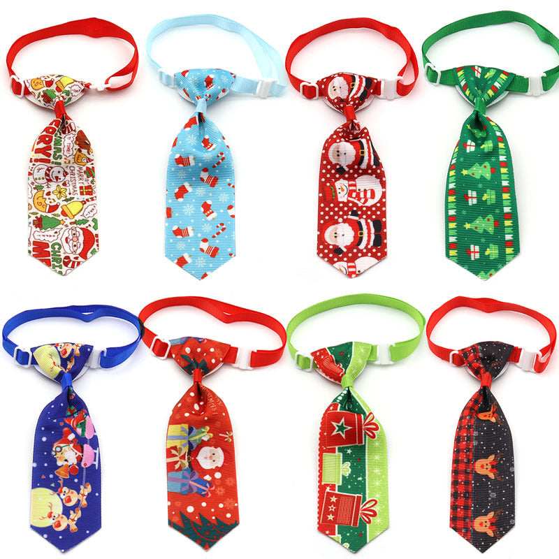 New Christmas Pet Tie Bowtie