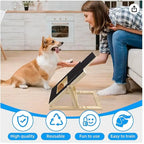 Durable Wooden Dog Nail Scratch Board with Treat Drawer Adjustable