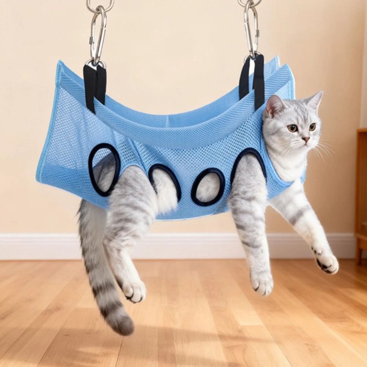 Pet Grooming Hammock Foldable Dog Grooming Table Hammock Helper