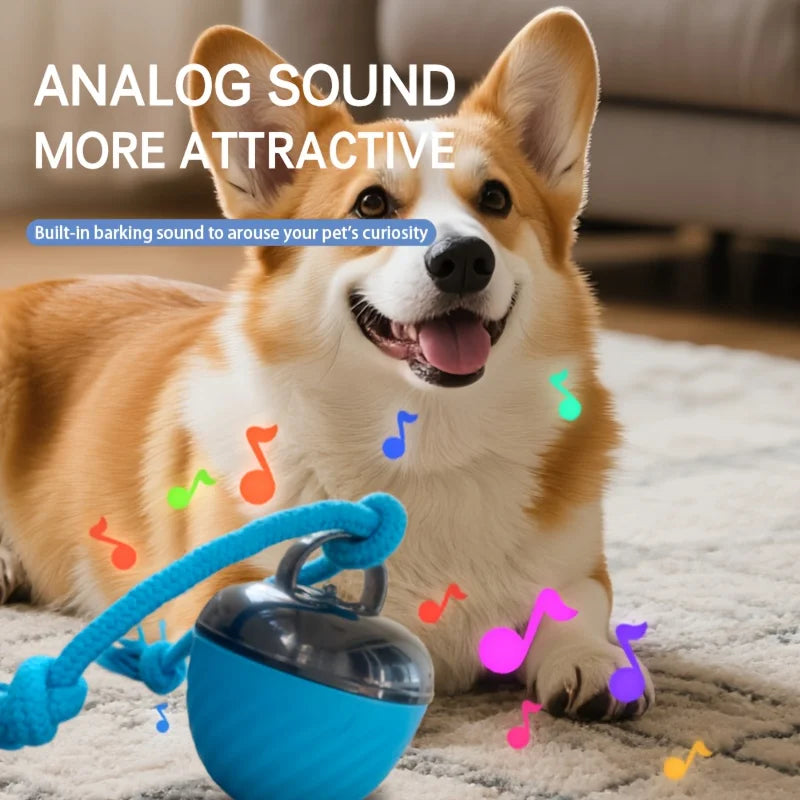 1 Interactive Intelligent Dog Ball Toy|Usb Charging,Bite