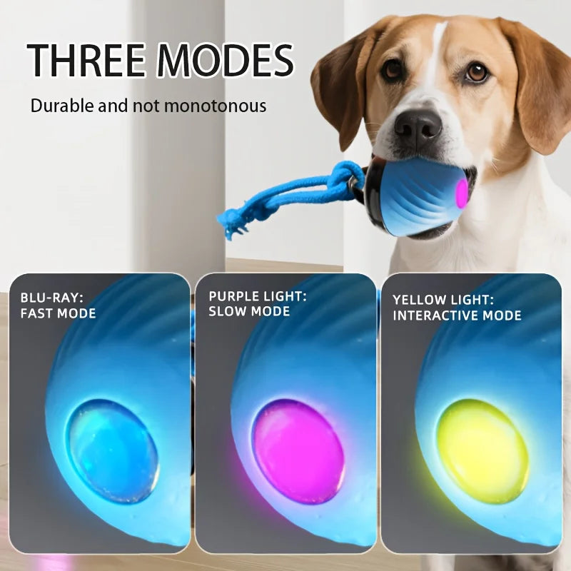 1 Interactive Intelligent Dog Ball Toy|Usb Charging,Bite