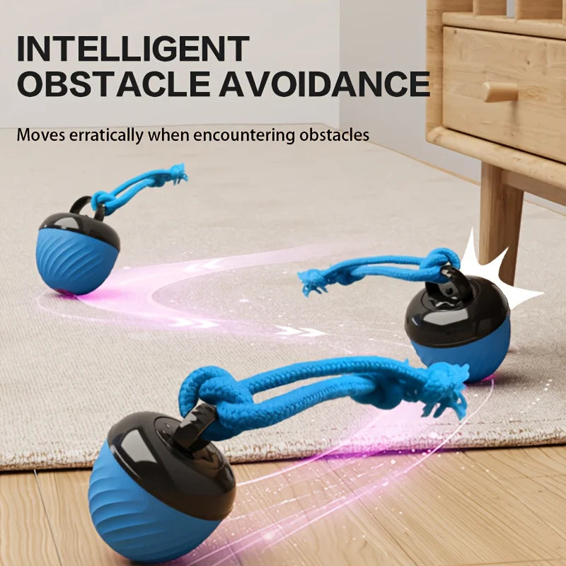 1 Interactive Intelligent Dog Ball Toy|Usb Charging,Bite