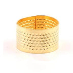 S Retro Finger Protector Antique Thimble Ring Handworking Needle