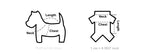 Warm Fashion Ins Winter Pet Dog Clothing Houndstooth Dog Coat