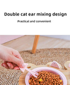 Ceramic Cat Bowl Dog Bowl Single and Double Pet Bowl Cat Dog