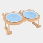 Ceramic Cat Bowl Dog Bowl Single and Double Pet Bowl Cat Dog