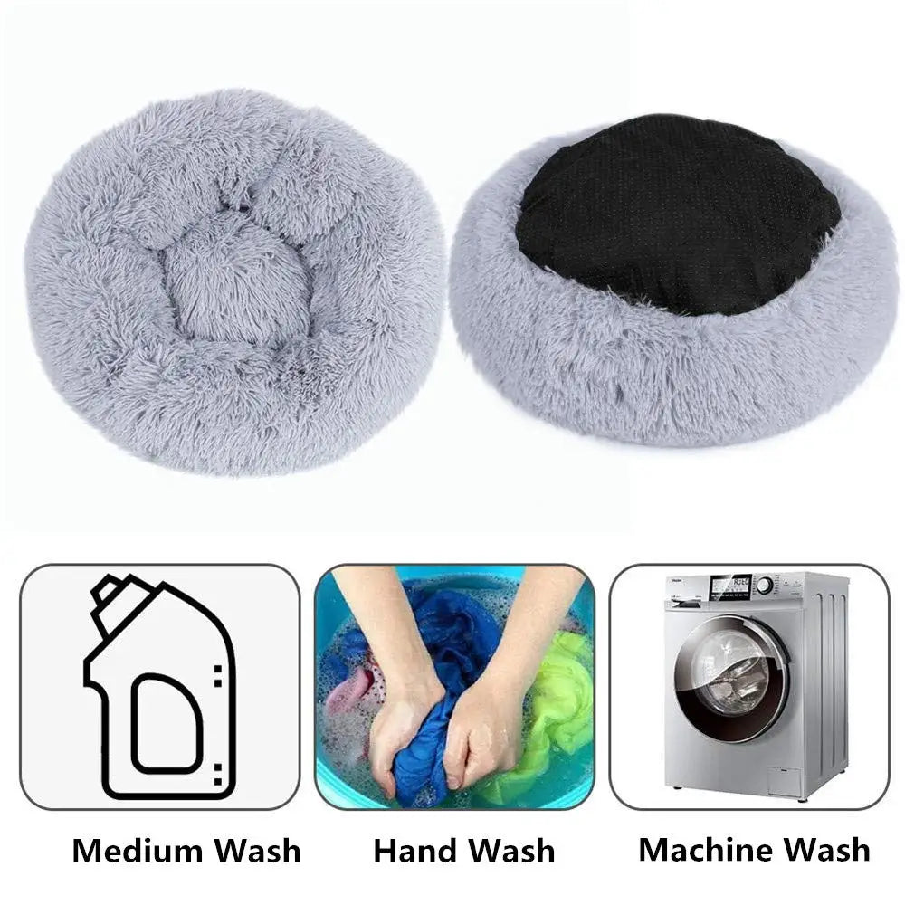 40-110Cm Round Pet Bed For Large Dog Bed Super Soft Cat Bed Long
