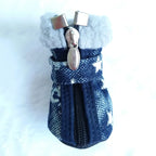 New Pet Clothing PUppy Denim Dog Shoes Non-Slip Breathable Shoe