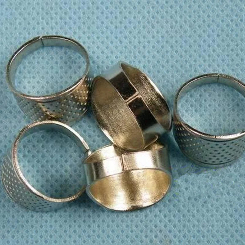 S Retro Finger Protector Antique Thimble Ring Handworking Needle