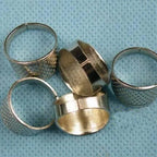 S Retro Finger Protector Antique Thimble Ring Handworking Needle