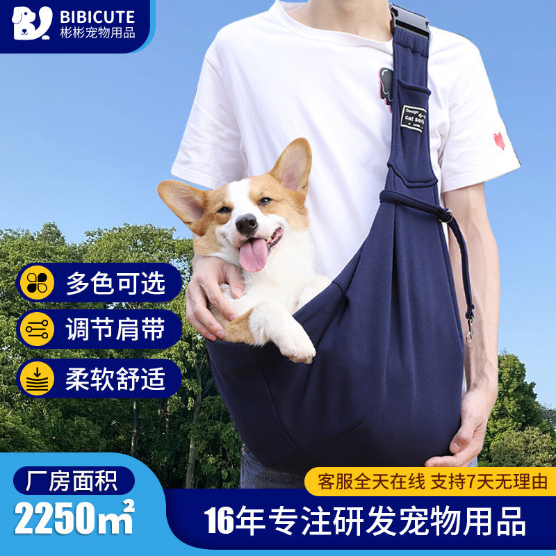 Adjustable Dog Backpack Breathable Pet Bag