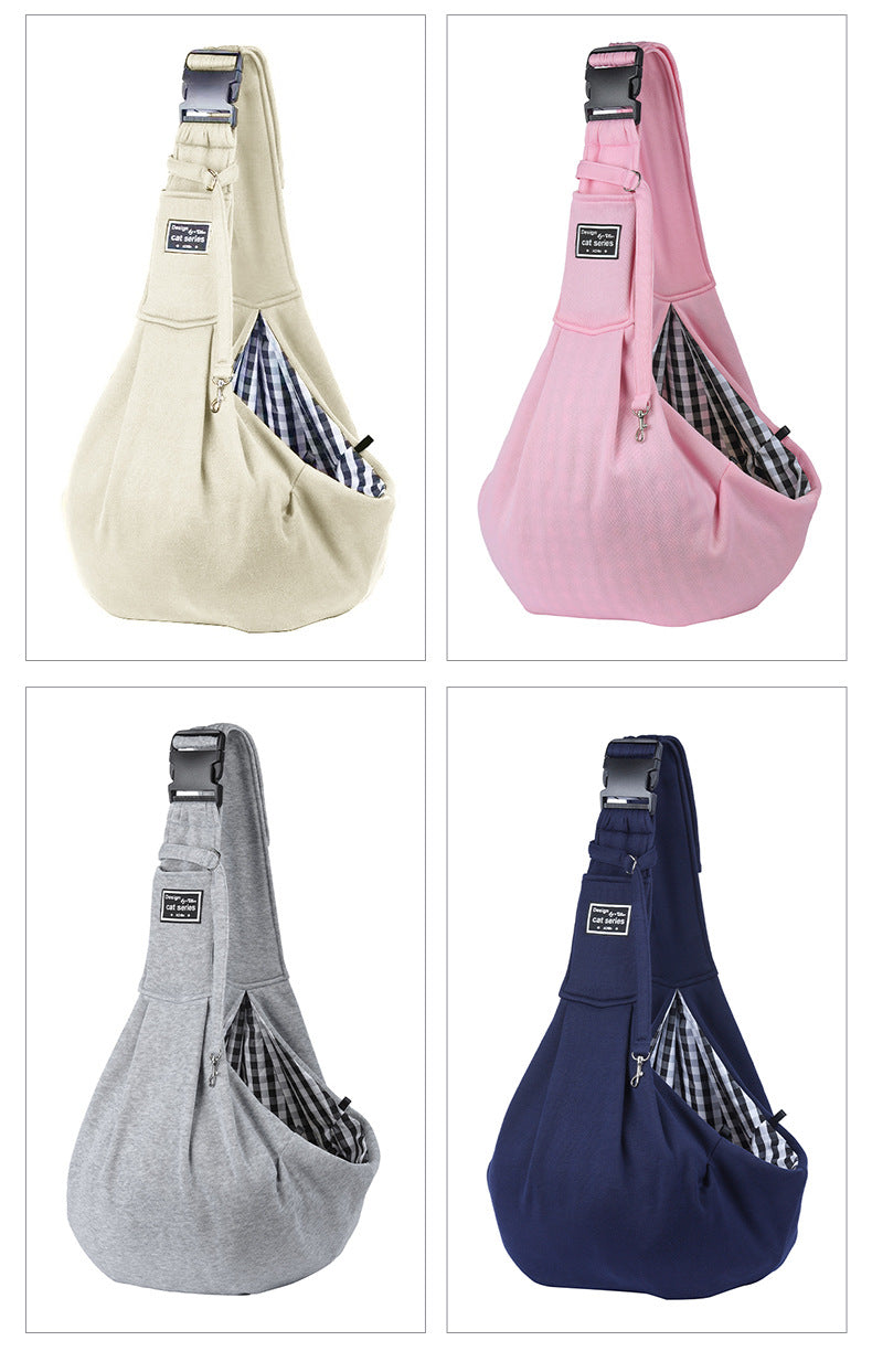 Adjustable Dog Backpack Breathable Pet Bag