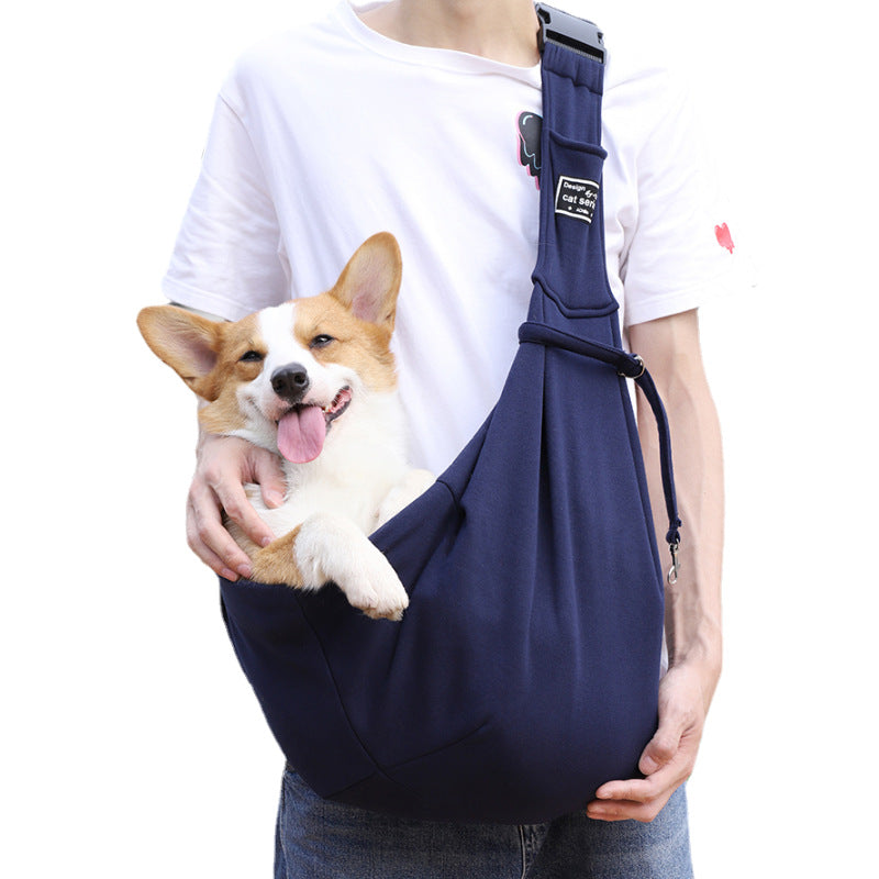 Adjustable Dog Backpack Breathable Pet Bag