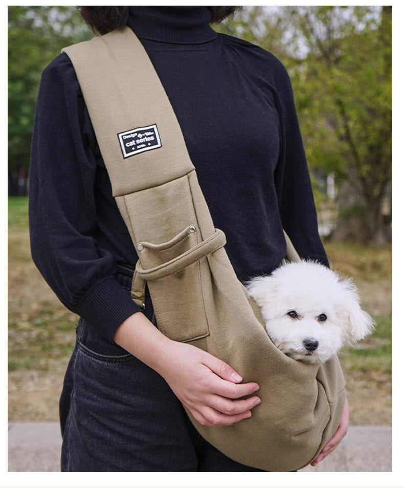 Pet Messenger Bag for Cats and Dogs