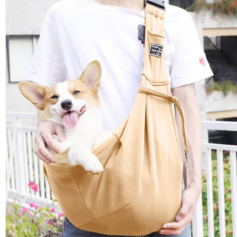 Adjustable Dog Backpack Breathable Pet Bag