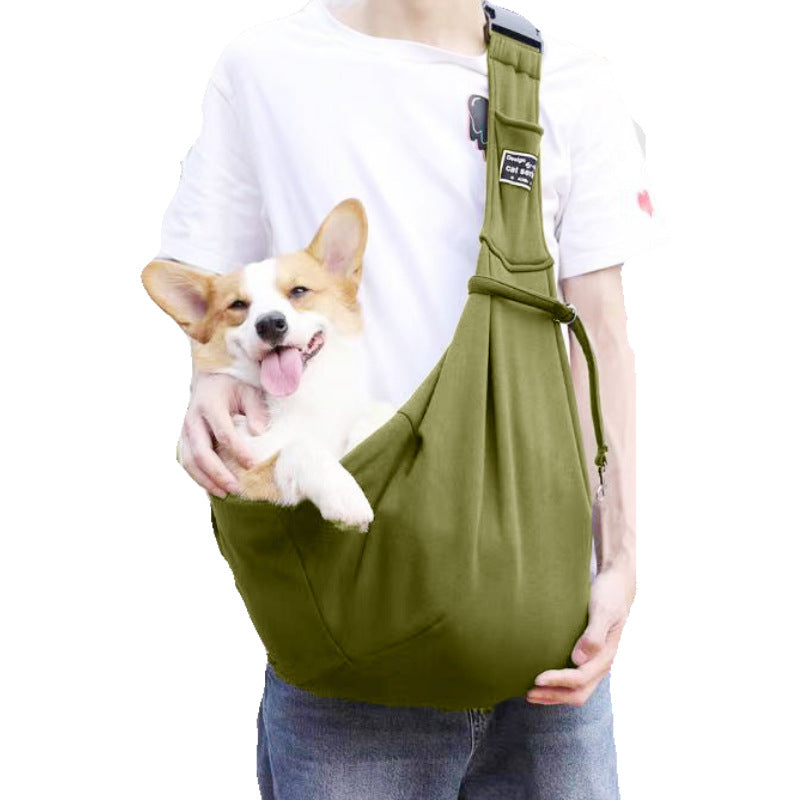 Adjustable Dog Backpack Breathable Pet Bag