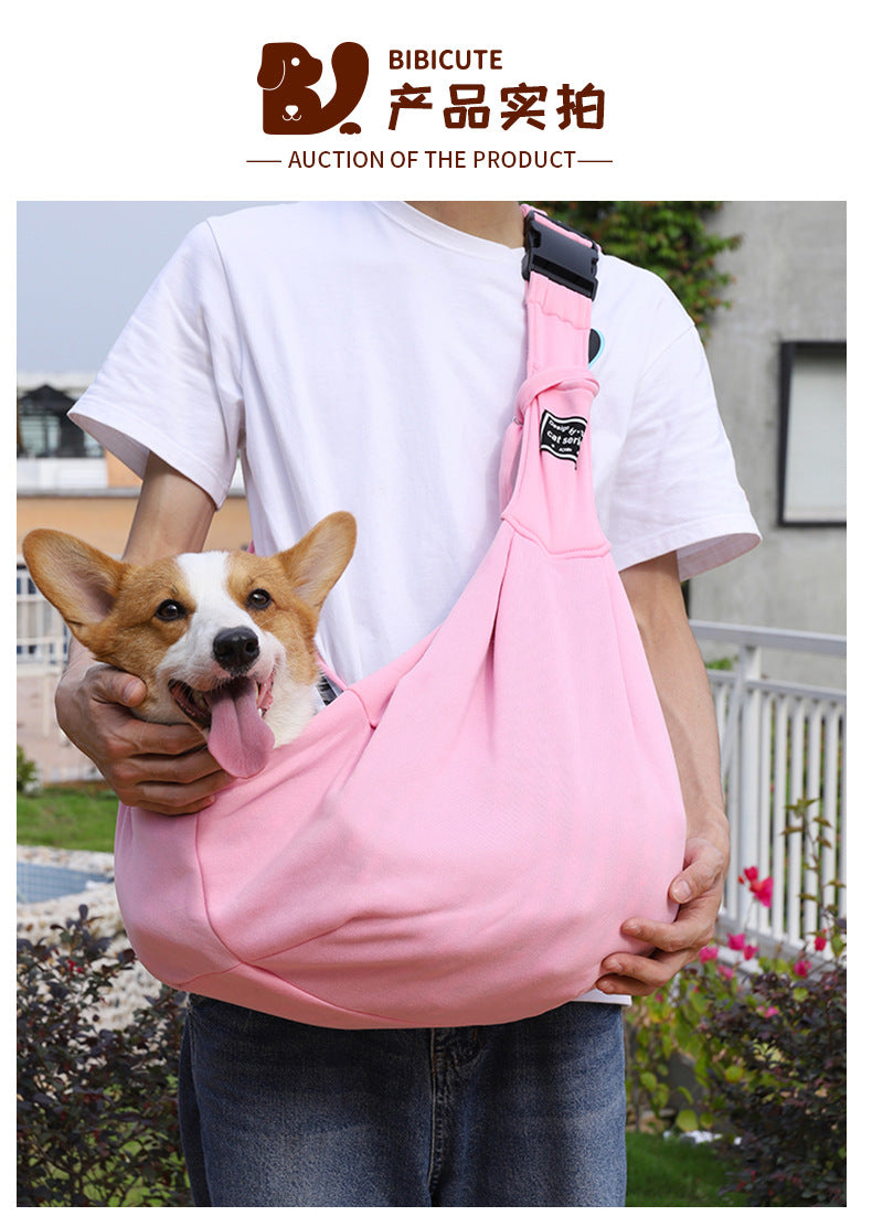 Adjustable Dog Backpack Breathable Pet Bag