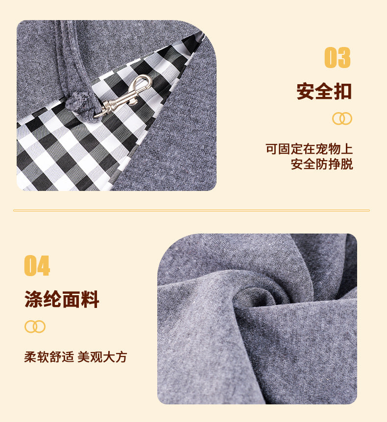 Pet Messenger Bag for Cats and Dogs