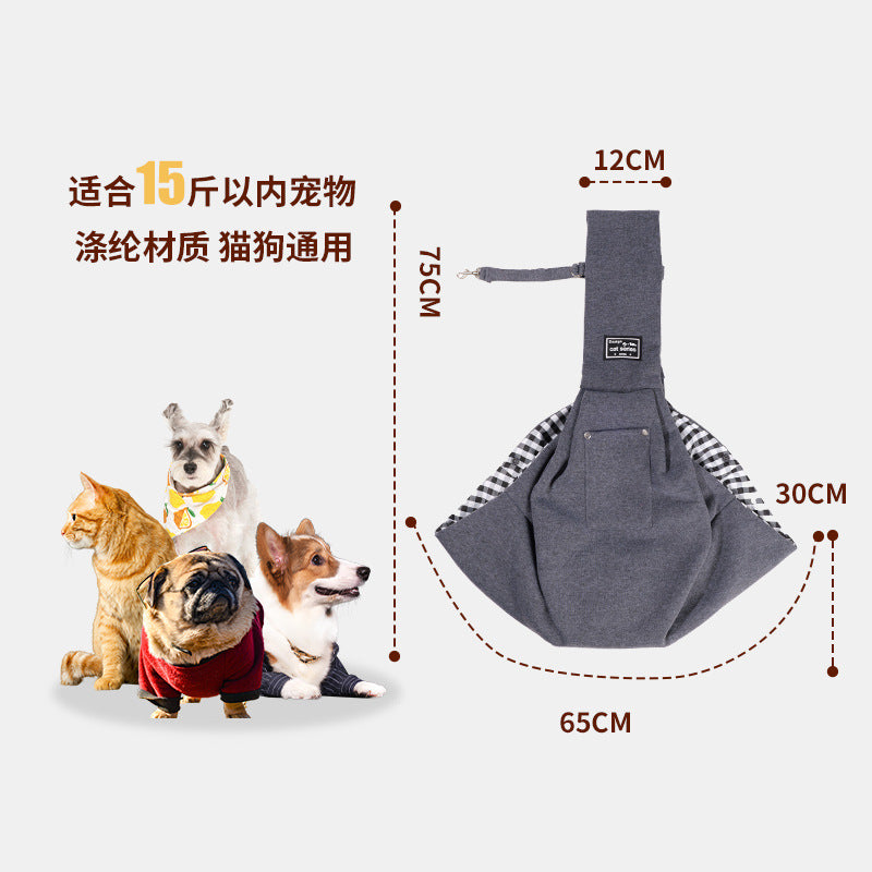 Pet Messenger Bag for Cats and Dogs