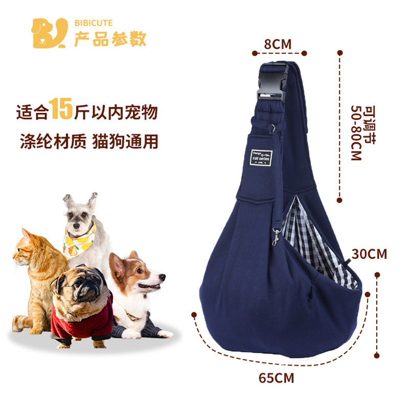 Adjustable Dog Backpack Breathable Pet Bag