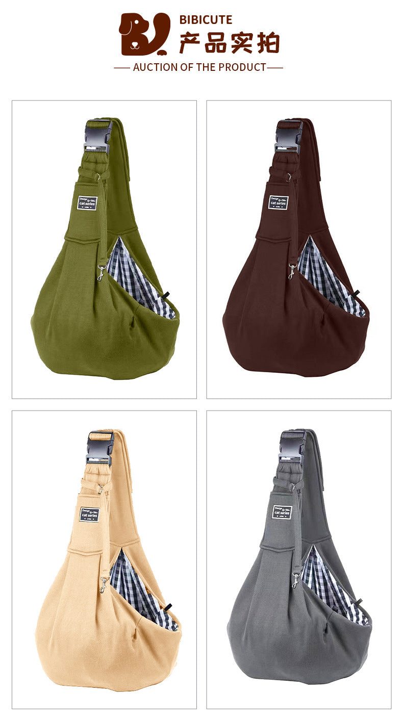 Adjustable Dog Backpack Breathable Pet Bag