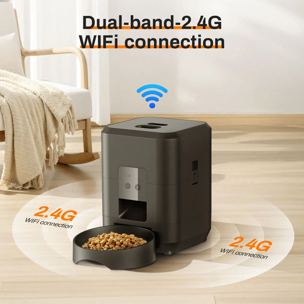 Smart Pet Feeder Automatic Cat Feeder Dog Slow Food Machine with