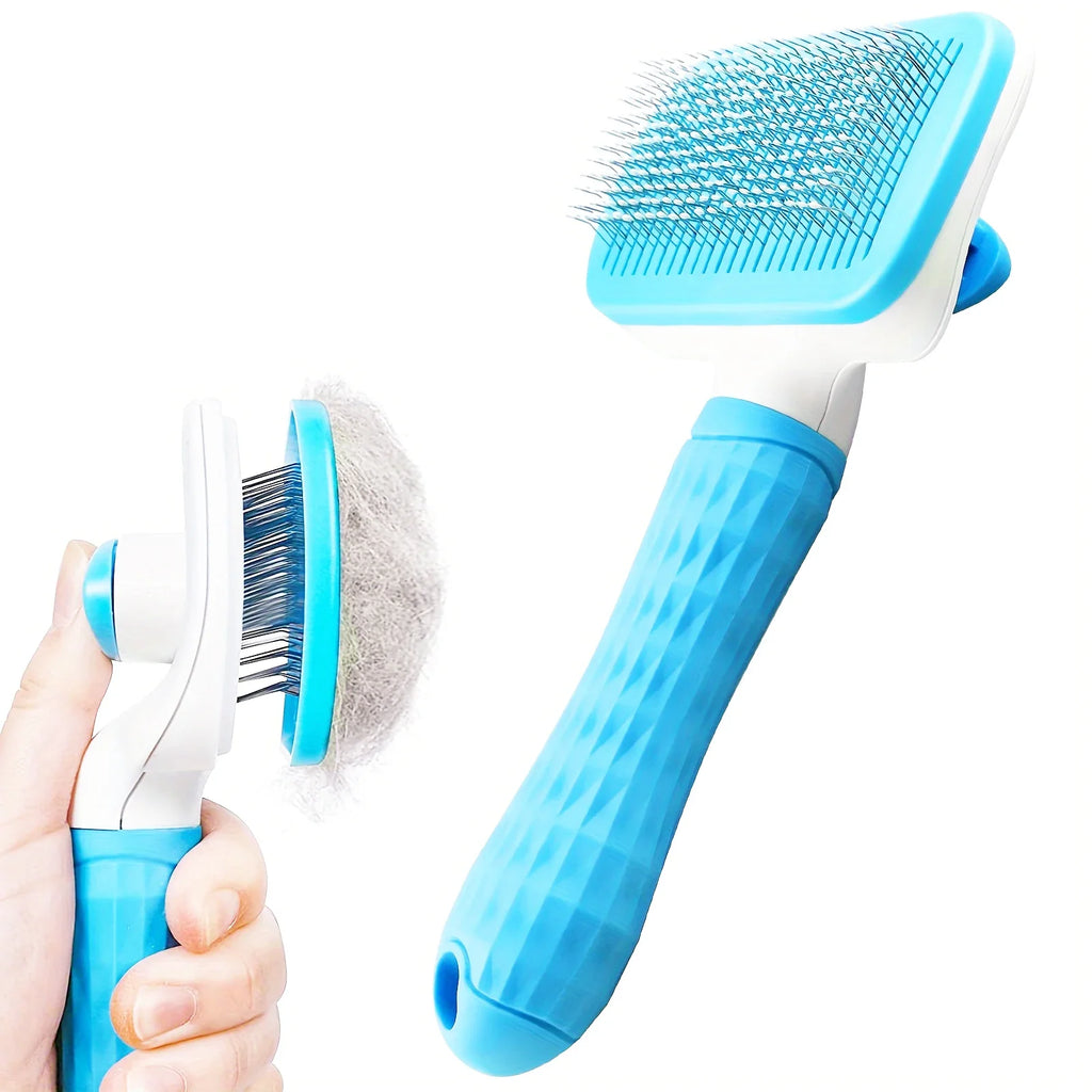 Self-Cleaning Pet Hair Remove Comb Cat Slicker Brush Pet Hair