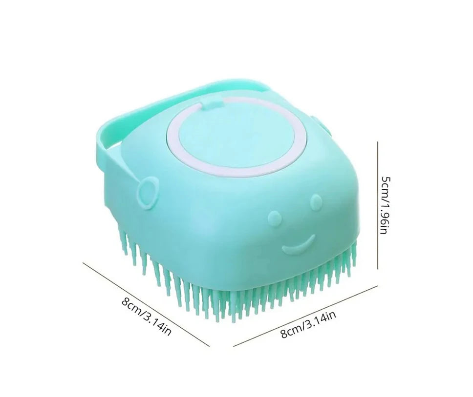 Pet Bathing Brush Soft Silicone Massager Shower Gel Bathing Brush