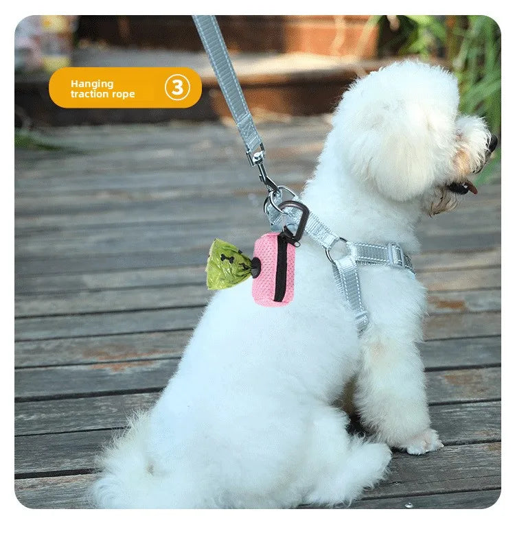 Portable Dog Waste Bag Dispenser & Holder