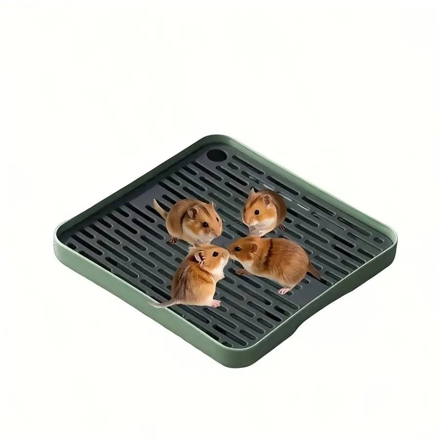 Rabbit Litter Box Small Pet Toilet Tray Bunnie Corner Toilet Box