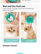 Pet Bathing Brush Soft Silicone Massager Shower Gel Bathing Brush
