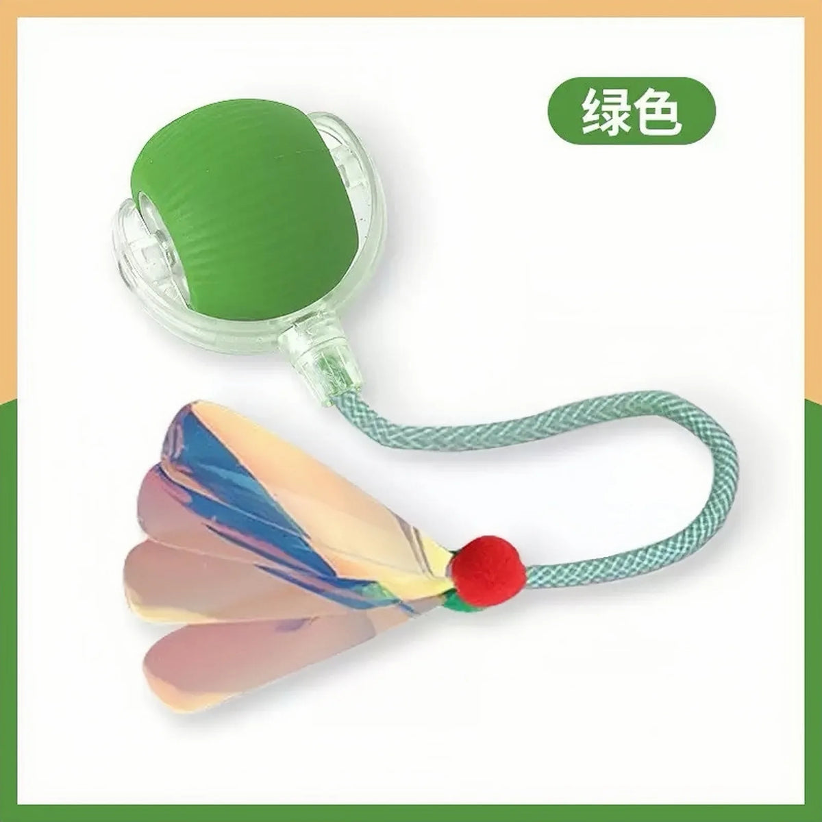 Smart Rolling Ball Cat Toy Interactive Self Play Bite Resistant