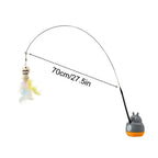 Pet Small Cat Fishing and Cat Teasing Stick 360 Degree Rotation