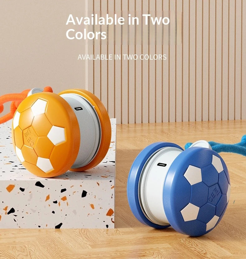 Smart Interactive Dogs Toy Balls Pets Dual-Wheel Spinning Electric
