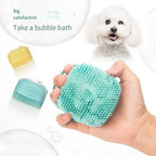 Pet Bathing Brush Soft Silicone Massager Shower Gel Bathing Brush