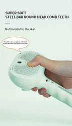 Pet Spray Hair Comb Professional Electric Hair Straightener Comb