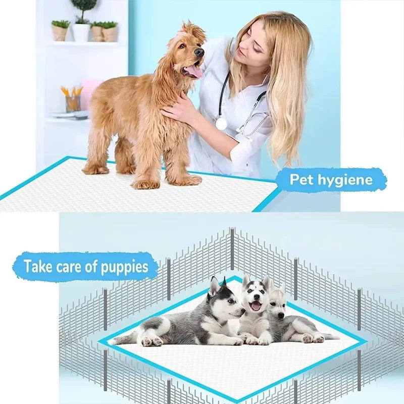 Super ABSorbent Pet Diaper Dog Thick Pee Pads Quickdry Disposable