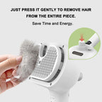 Steamy Dog Brush Electric Spray Cat Hair Brush 3 In1 Dog Steamer