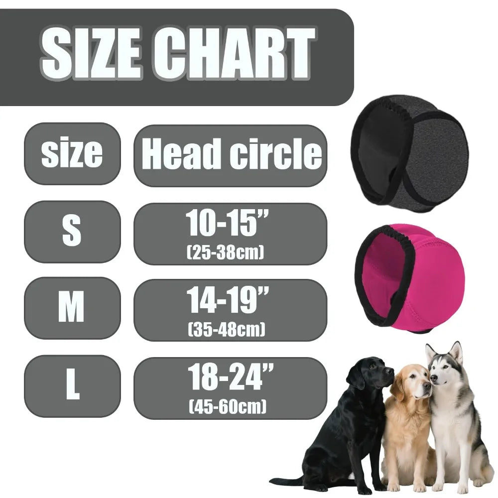 Anxiety Relief Dog Ear Protection Waterproof Muffs Noise Reducing
