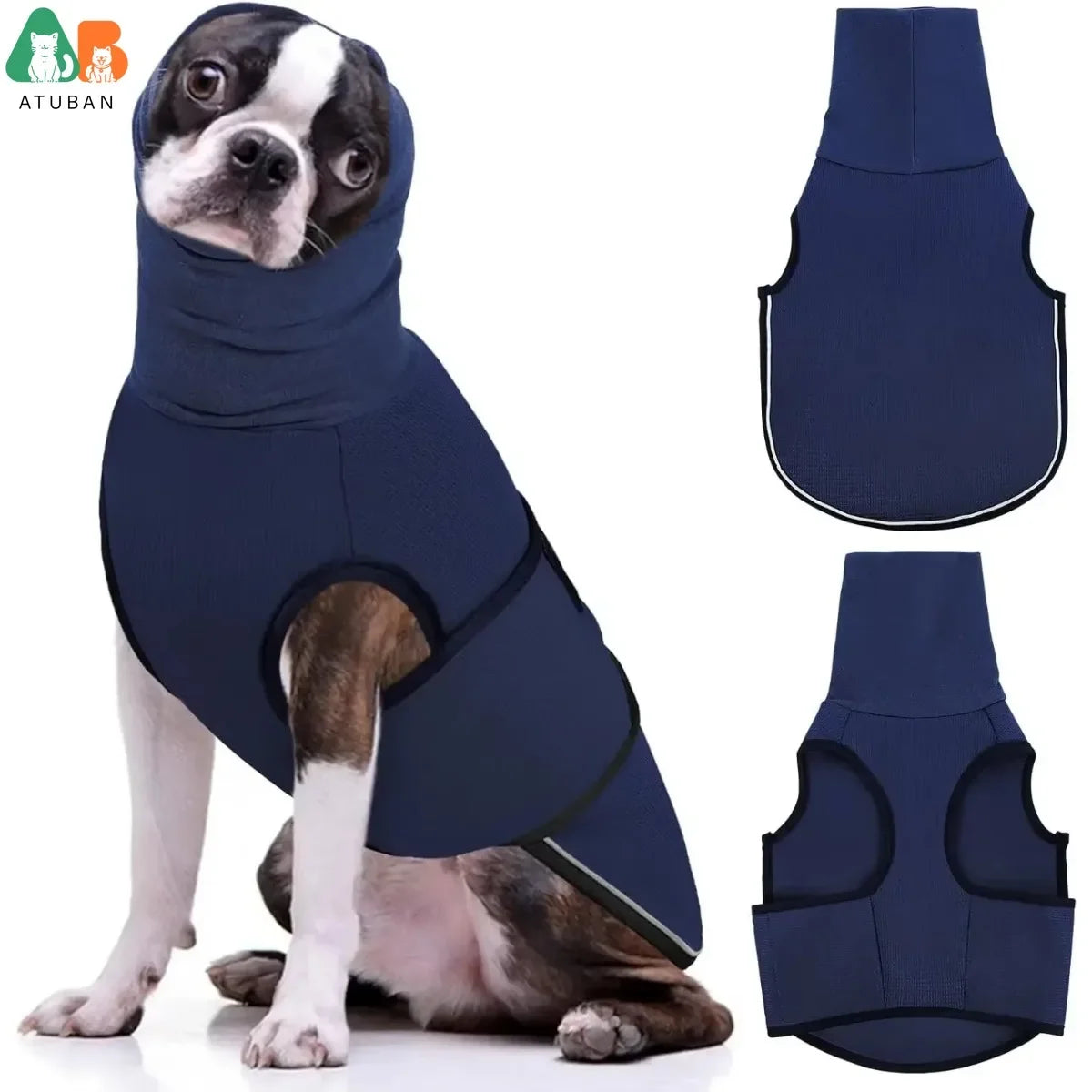 Dog Anxiety Vest,Thunder Jacket For Large Dog Calming Jacket With